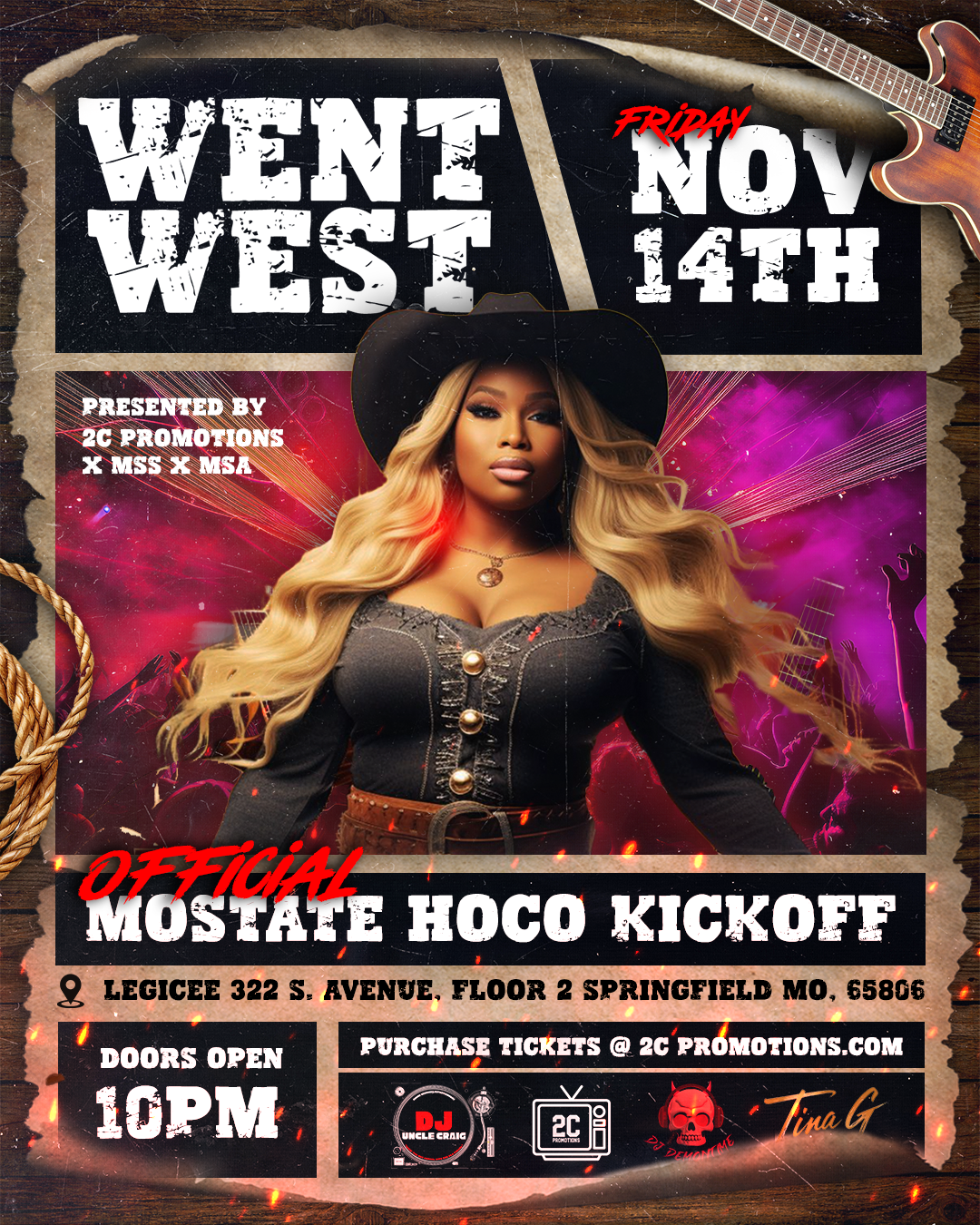 WENT WEST: THE OFFICIAL MO STATE HOCO KICKOFF