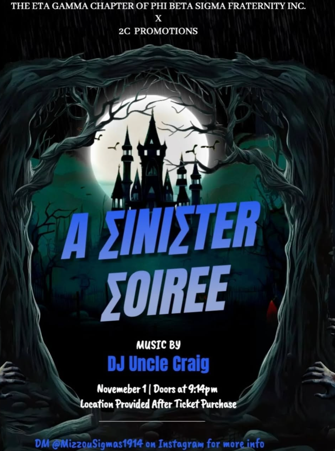 SINISTER SOIREE HALLOWEEN PARTY