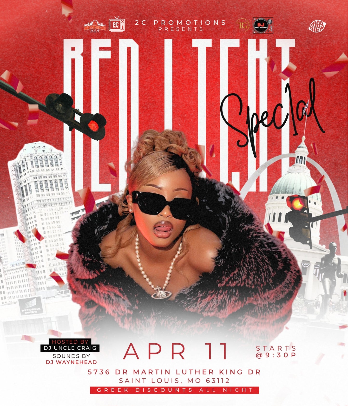 (DOOR SALES ONLY)
RED LIGHT SPEC1AL
