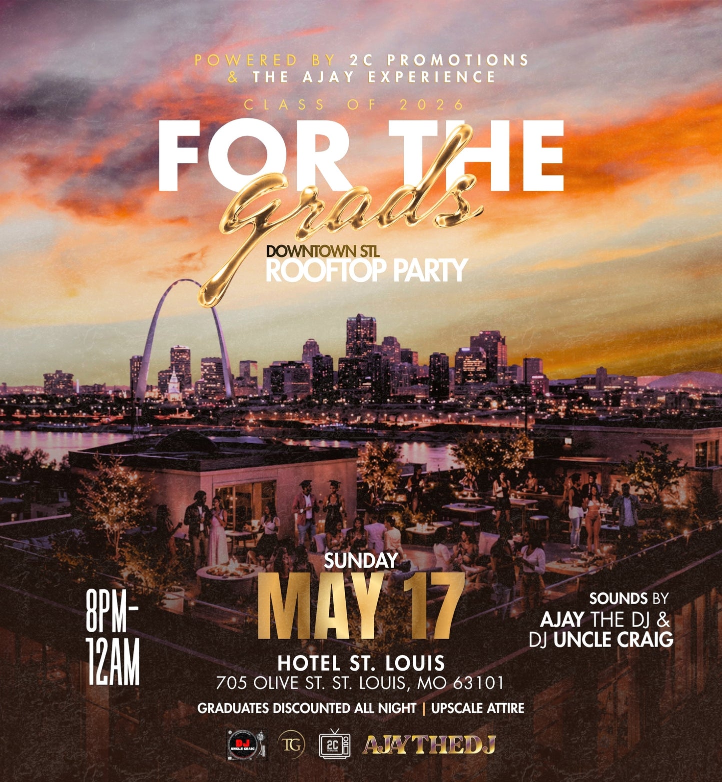 FOR THE GRADS ROOFTOP PARTY