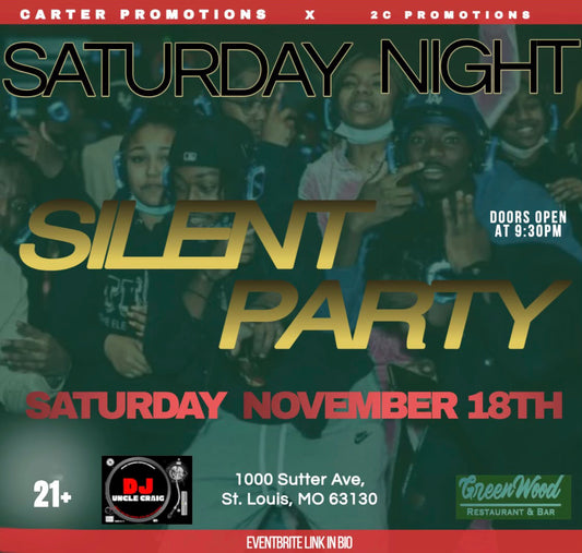 Saturday Night Silent Party