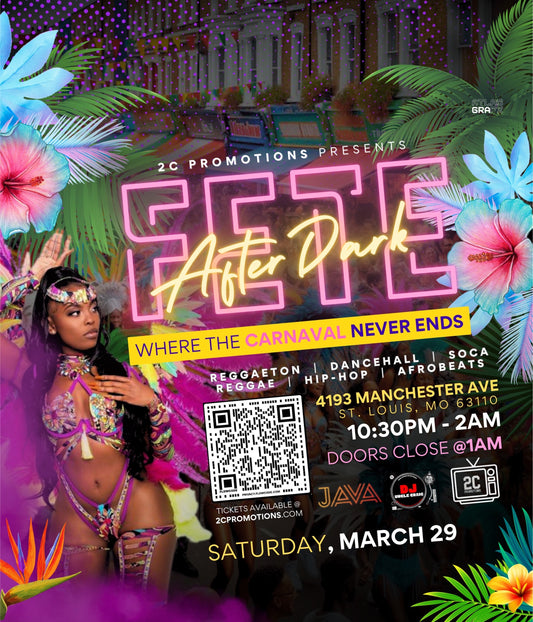 VIP: CASA/EXEC, CARNAVAL DIRECTORS/CHOREOGRAPHERS AND INVITED GUEST ONLY: FETE AFTER DARK